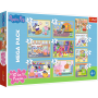 Puzzle Trefl 10w1 Świnka Peppa: Z przyjaciółmi - 2